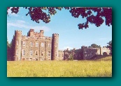 Stobo Castle in Scotland, Stobo, Scotland and where roger Davidson's father worked in early 1800s.